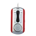 thumbnail image 3 of Naxa Electronics NR-721 AM/FM Mini Pocket Radio with Built-In Speaker, Red, 3 of 4