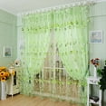 thumbnail image 2 of Bedroom Curtain,Sheer Rod Pocket Window Balcony Curtain Balcony Drape Professionally Tested, 2 of 8