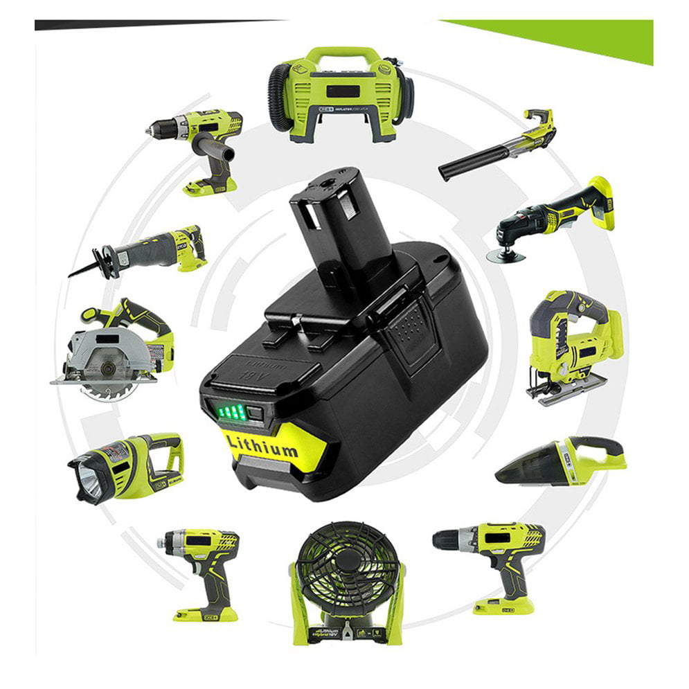 Details about   6.0Ah For RYOBI P108 18V One Plus High Capacity Battery Lithium P104 P105 P102 