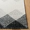 thumbnail image 4 of SAFAVIEH Kilim Milton Diamond Area Rug, Black/Ivory, 4' x 6', 4 of 6