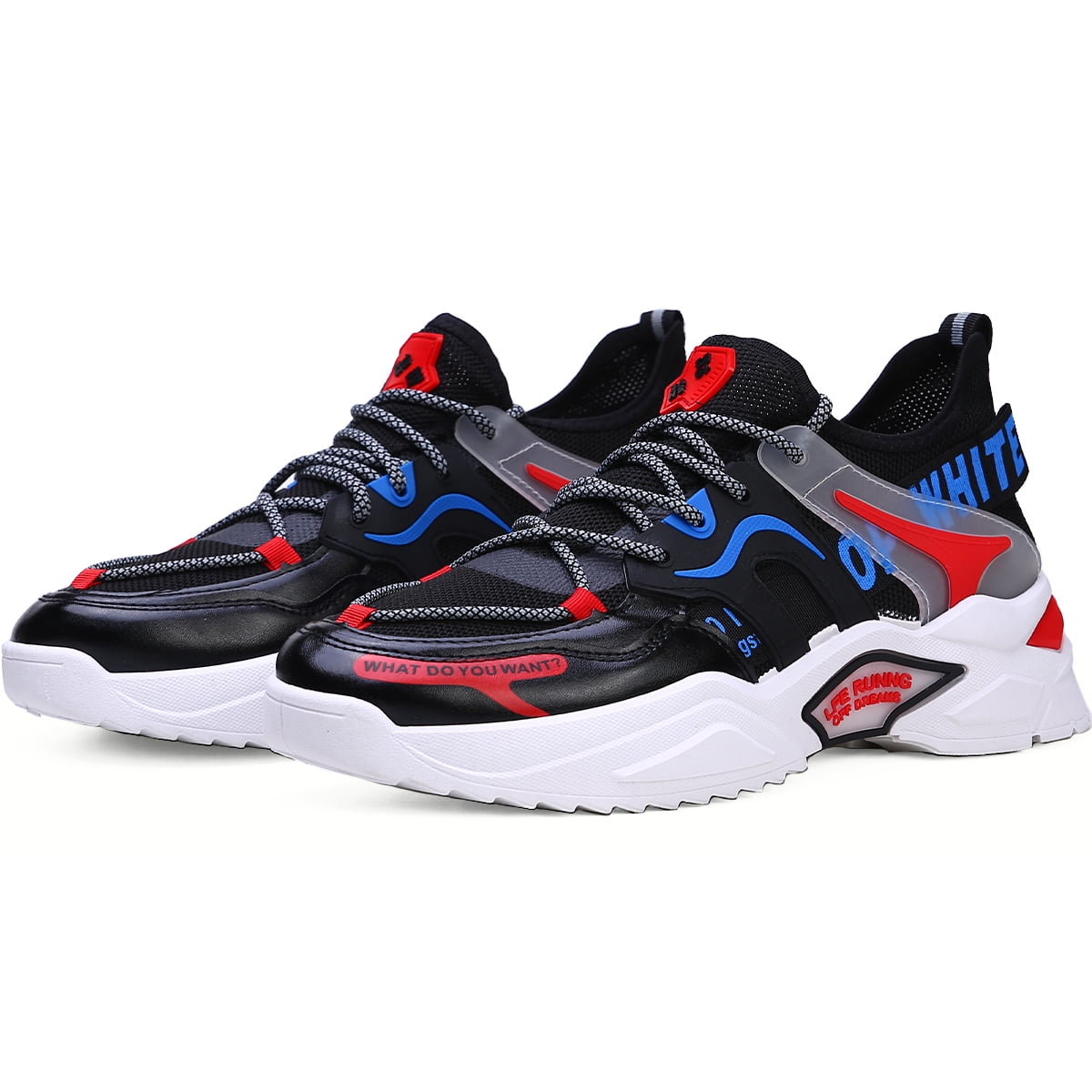 Tenis Hombre, Zapatos Hombre Deportivos, Zapatos de Malla Transpirable para Hombre, Zapatillas de Deporte Casuales de Moda para Entrenamiento Caminar Correr Gimnasio