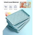 thumbnail image 4 of SUCS Stackable Round Ice Cube Tray Set 99PCS Round Ice Balls, Ice Trays for Freezer Is Easy To Release & Sturdy– Small Pellet Ice Maker for Drinks, Coffee and Cocktails, 4 of 7