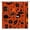 Black Orange, variant on Halloween Shower Curtain Gothic Black Alchemy Magic World Witch Witchcraft Moon Star Spooky Holiday Happy Halloween Fabric Bathroom Decor Curtain with Hooks
