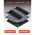 thumbnail image 4 of VEVOR Car Rooftop Cargo Carrier Bag 20 Cubic Feet 840D PVC Car Roof Luggage Cargo Bag, 4 of 9