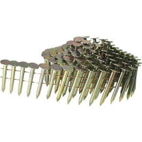 Grip-Rite 3/4 in. L X 11 Ga. Angled Coil Electro Galvanized Roofing Nails 15 deg 7200 pk