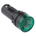 thumbnail image 2 of Indicateur d'Alarme Flash LED Lampe de Signalisation Buzzer AC220V AD16-22SM Vert, 2 of 9