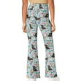 thumbnail image 3 of DISNIMO Dachshund Flower Flare Leggings for Girls Bell Bottoms Size 13/14 Yoga Pants for Kids Bell Bottoms Leggings for Girls High Waist Leggings for Girls Flare Pants for Kids, 3 of 7