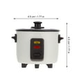 thumbnail image 3 of hekezhi Miniature Rice Cooker Kitchen Model for Pretend Play Learning White, 3 of 3