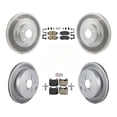 thumbnail image 1 of Transit Auto Front Ceramic Rear Semi-Metallic Pads and Coated Disc Brake Rotors Kit for Car 2017 Subaru BRZ Limited Premium Without Brembo Brakes KGA-106128, 1 of 11