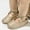 Gold, variant on BESLY 0-18M Toddler Baby Girls Shoes Moccasins with Rubber Sole Shoes Tassel Bow Girls Ballet Dress Shoes