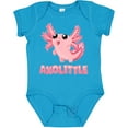 thumbnail image 3 of Inktastic Axolittle Cute Baby Axolotl Boys or Girls Baby Bodysuit, 3 of 5