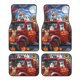 thumbnail image 1 of Balery Halloween Pets Pumpkins Juego de 4 Alfombrillas para Auto, Revestimientos de Caucho Resistente, Diseño Antideslizante, 1 of 7
