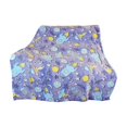 thumbnail image 2 of Hxlamzoo Glow in The Dark Galaxy Space Blanket Gifts for Boys Girls, Star Planet and Solar System Decor for Adult Kids, Birthday Christmas Spaceship Toys Gift for Age 3 4 5 6 7 8 9 10 Year Old, 2 of 6