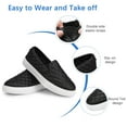thumbnail image 2 of FUPPIA Girls Sneakers Low Top Slip on Walking Shoes Kids Casual Shoes Black Big Kid 1, 2 of 6