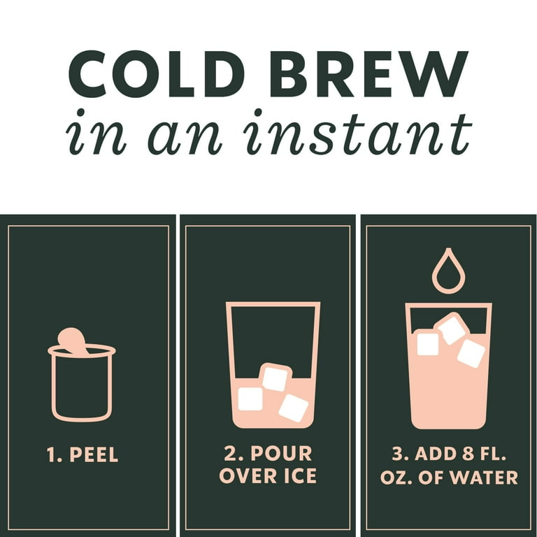 Starbucks Signature Black Cold Brew Coffee, Single-Serve