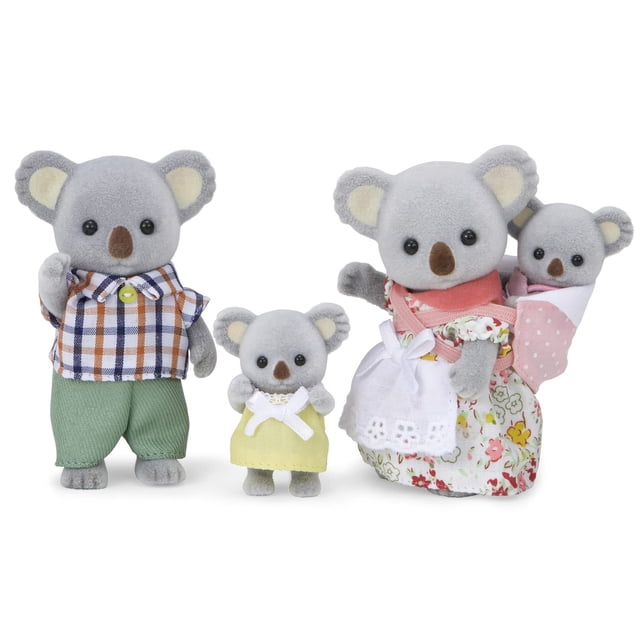 Familia de koalas del interior de Calico Critters