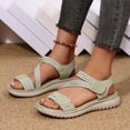 thumbnail image 4 of Xucatan Womens Woven Strap Sandals, Comfortable Shock Absorbent Platform Shoes, Versatile Knotted Design for Spring Outdoor Activities Gift, 4 of 9