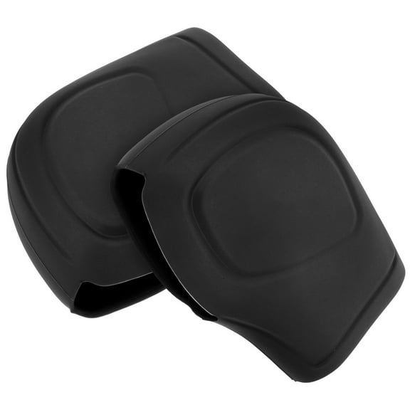 Set of 2 Black Silicone Gear Shift Covers with Comfortable Grip, Easy to Install for Car Interior and Style