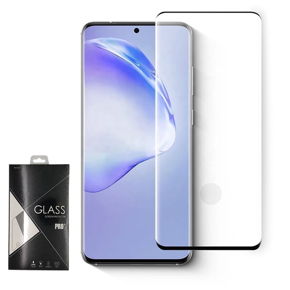 GSA 3D Curved Edge Tempered Glass for Samsung Galaxy S20 Plus (6.7") Black