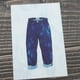 thumbnail image 3 of Decoración de Pared Accesorios de Fotografía Habitación de Comedor Jeans Botas Calcetines ones perfke Ilustración de papel de la tarjeta de pared, 3 of 8
