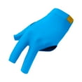 thumbnail image 2 of 3 dedos Guante de bateo de la piscina para mujeres hombres cómodos accesorios de billar billar al transpirable guante elástico billiards guante Negro, 2 of 8