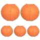 thumbnail image 2 of Linternas Chinas Lámpara Papel 5 Piezas Linterna China Redonda 4 Pulgadas, 2 of 9