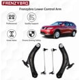 thumbnail image 5 of Frenzybro MS30194 MS30195 K750094 K750095 Front Lower Left Right Control Arm w/Ball Joints Sway Bar Link Replacement for 2008-2015 Nissan Rogue, 5 of 5