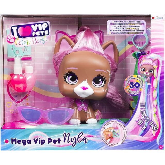 IMC Toys VIP Pets Color Boost - Mega VIP Pet Nyla | Cabezal IMC Toys IMC Toys