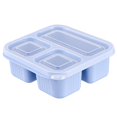 thumbnail image 2 of Snack Containers – 3-Compartment Lunchable Containers with Lids, Clear Plastic Bento Box, Microwave & Dishwasher Safe, Portable for Work, Travel, Meal Prep, 2 of 9