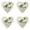 White(4Pcs), variant on PPKVUFD Gifts for Best Friend Hanging Ornament A Good Friend is Like A Four Leaf Clover Friendship Gifts for Women Friends Christmas Acrylic Heart Keepsake Ornament Birthday Gift for Sister
