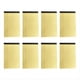 thumbnail image 1 of Blocs de Notas Amarillos de 5 X 8, Paquete de 8 Blocs de Notas PequeñOs, Bloc de Notas Perforado con Rayas Universitarias de 5 X 8 para el Trabajo, 1 of 5