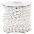 thumbnail image 5 of UPOUART 1 Roll White Plastic Round String Beads for Crafting, Decorating, Wrapping and Projects, 5 of 8