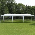 thumbnail image 5 of 10 x 30 Feet Gazebo Canopy Tent with Connection Stakes and Wind Ropes - Color: White, 5 of 8
