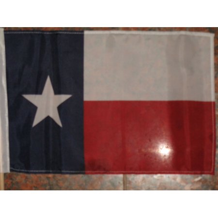 8x12 Texas Sleeve garden boat car Flag 8 x12  sleeve pole banner