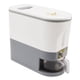 thumbnail image 5 of Dispensador de arroz, contenedor hermético para almacenar alimentos y granos, gran capacidad, para cocina doméstica, gris, tamaño S, 5 l, 5 of 14