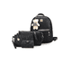 thumbnail image 1 of Bolsas De Mujer Moda Dama Mochila Cosmetiquera Correa 4 Set Xtellar negro, 1 of 3