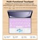thumbnail image 4 of Funda de teclado BORIYUAN para Samsung Galaxy Tab A9 Plus 11, 4 of 9