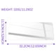 thumbnail image 3 of Pantalla De Navegación Para Coche, Vidrio Templado Transparente, Película Protectora Sensible A La Pantalla Táctil, Protector De Pantalla De Navegación A Prueba De Explosiones Apto 2 Protectores Kearding VI006149-00, 3 of 7
