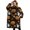 Happy Halloween Pumpkin-1, variant on Oversized Wearable Blanket Hoodie,Happy Halloween Pattern Sherpa Blanket Hoodie with Super Pockets,Super Warm Fuzzy Pullover for Women & Men