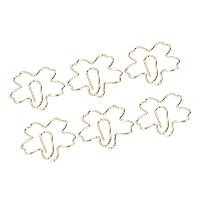 Pinces à Papier, Mini Pinces à Papier en Forme Florale pour Usage Quotidien à la Maison