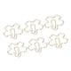 thumbnail image 5 of Clips de papel con forma, 100 clips de papel dorados Clips de papel dorados Mini clips de papel Características líderes en su clase, 5 of 9