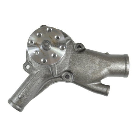 Water Pump Compatible with Chevy C10 C20 K10 K20 Suburban G20 P30 GMC C25 K35 1965-1974 5.0L 5.7L V8 Chevrolet Small Block 350 Cast Iron Metal Impeller Replaces GM OE 3947051 New