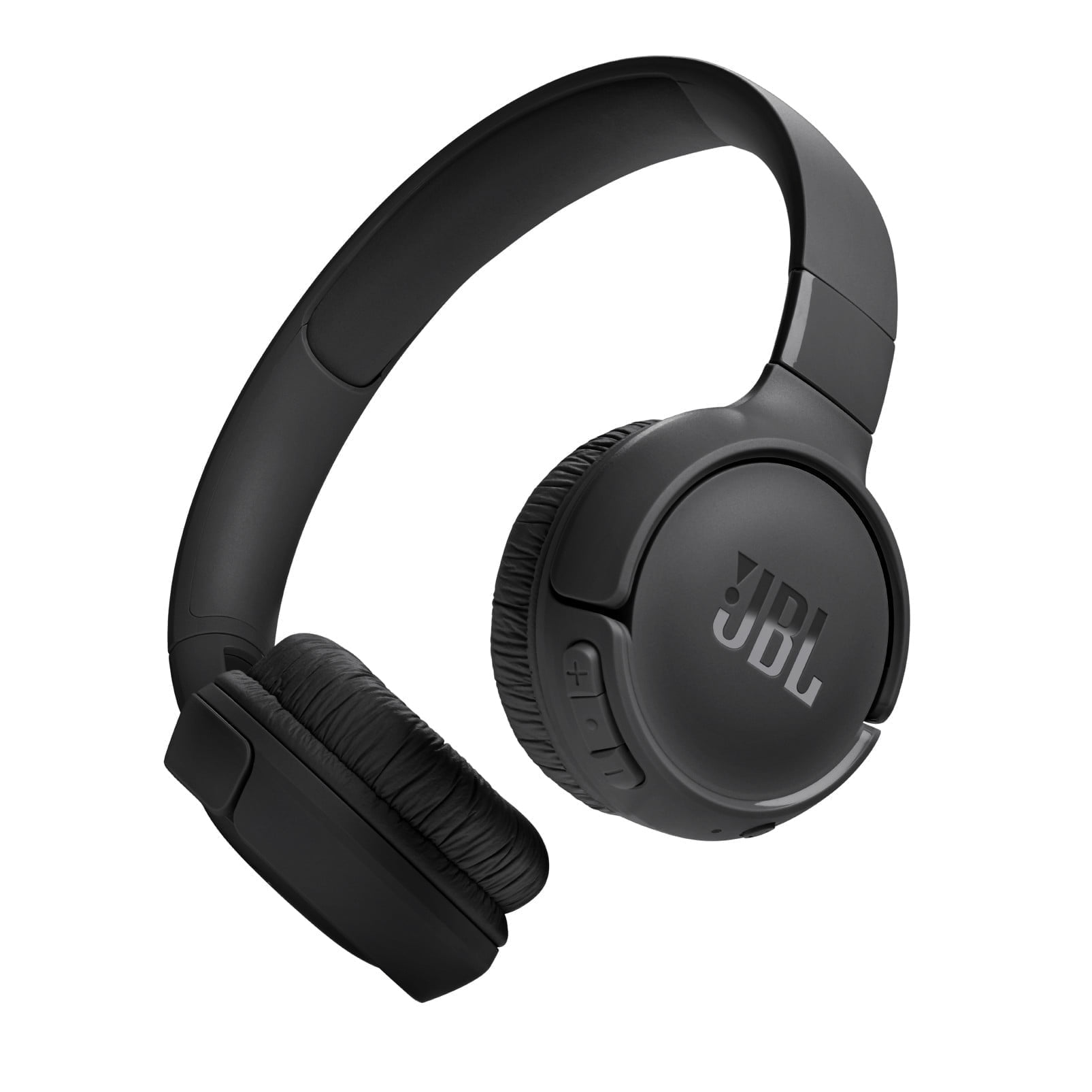 JBL Tune 520BT Wireless on-Ear Headphones, Bluetooth 5.3, 57 Hours Battery, Built-in Mic, Foldable, Black (Sold Without Manufacturer Warranty)