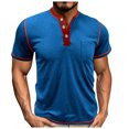 thumbnail image 1 of pstuiky camiseta de hombre, Sudadera con capucha de manga corta de color liso y estilo casual para hombre ropa de hombre xxl, 1 of 4