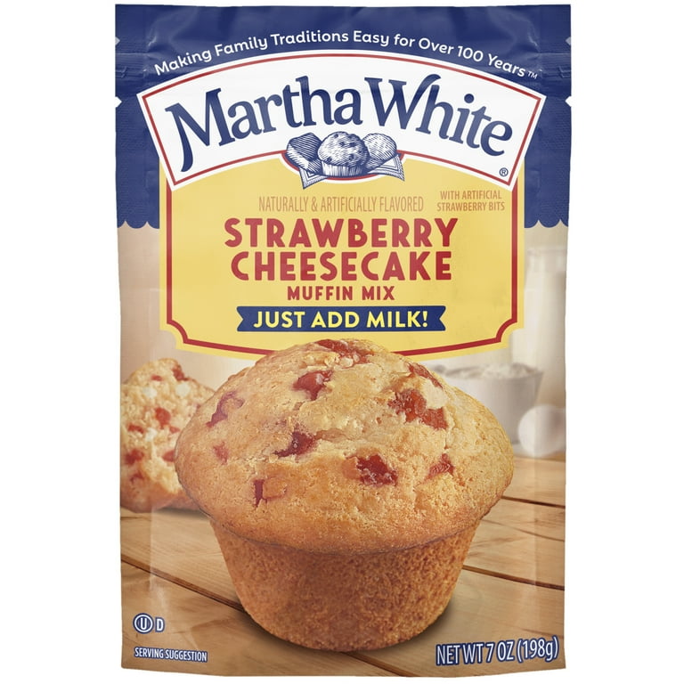 Muffin様✨ Martha White Sweet & Moist Strawberry Cheesecake Muffin Mix
