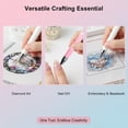 thumbnail image 6 of Automatic Refillable Wax Pen, 2026 Upgraded Refillable Diamond Art Wax Pen, 6Pcs Wax Included, Fine Point Diamond Art Accessories, 6 of 7