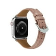thumbnail image 5 of Bands Compatible with Apple Watch Band 42mm 44mm 45mm 49mm, Argyle Engraved Genuine Leather Wristband Starp for iWatch SE SE2 Series 9 8 7 6 5 4 3 2 1 Ultra for Women Men,Pink, 5 of 8
