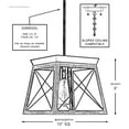 thumbnail image 3 of Urban Ambiance Luxury Farmhouse Pendant, Size: 9"H x 10"W, with Urban Industrial Style Elements, Charcoal Finish, UHP2125, 3 of 4