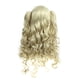 thumbnail image 5 of Humano Cabello Pelucas para Mujeres 24"+24" Dorado Tono Rizado Peluca con Peluca Gorra, 5 of 7