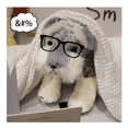 thumbnail image 3 of Peluche Perrito Schnauzer Belug, Gris Blanco, 3 of 5